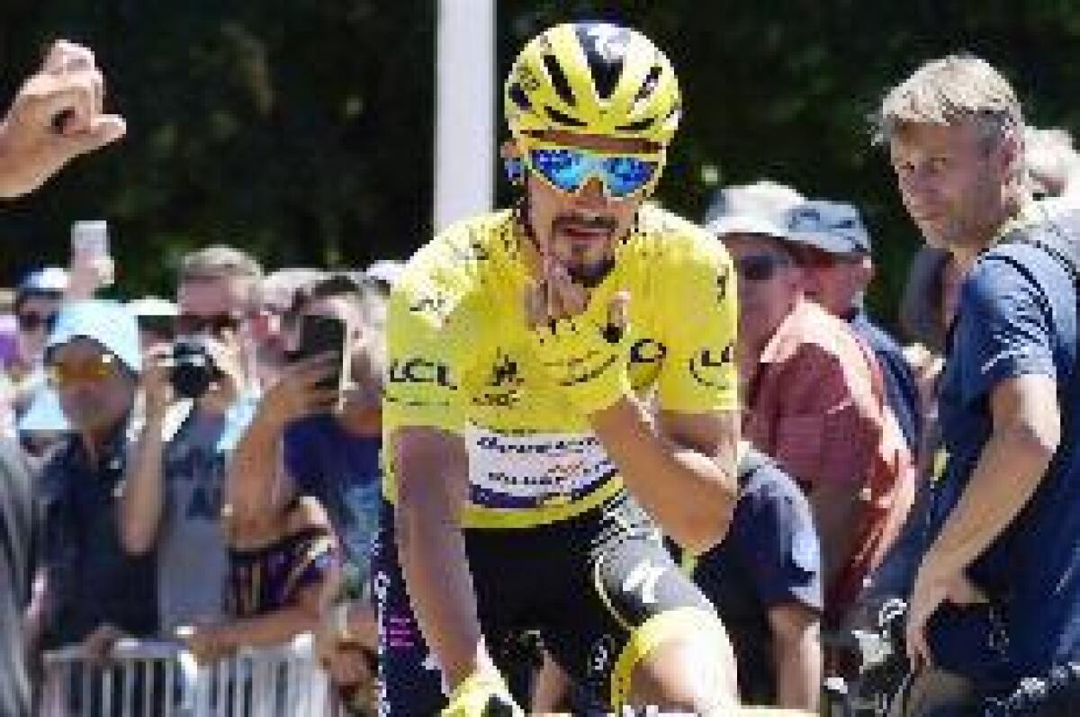 IMPEY VINCE LA 9^ TAPPA AL TOUR, ALAPHILIPPE CONSERVA LA MAGLIA GIALLA - 