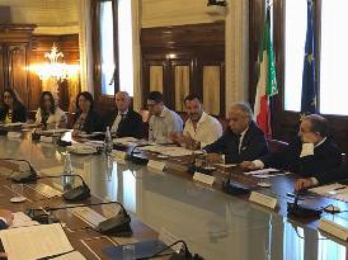 LE NAVI DELLA MARINA E DELLA GUARDIA DI FINANZA A DIFESA DEI PORTI - 