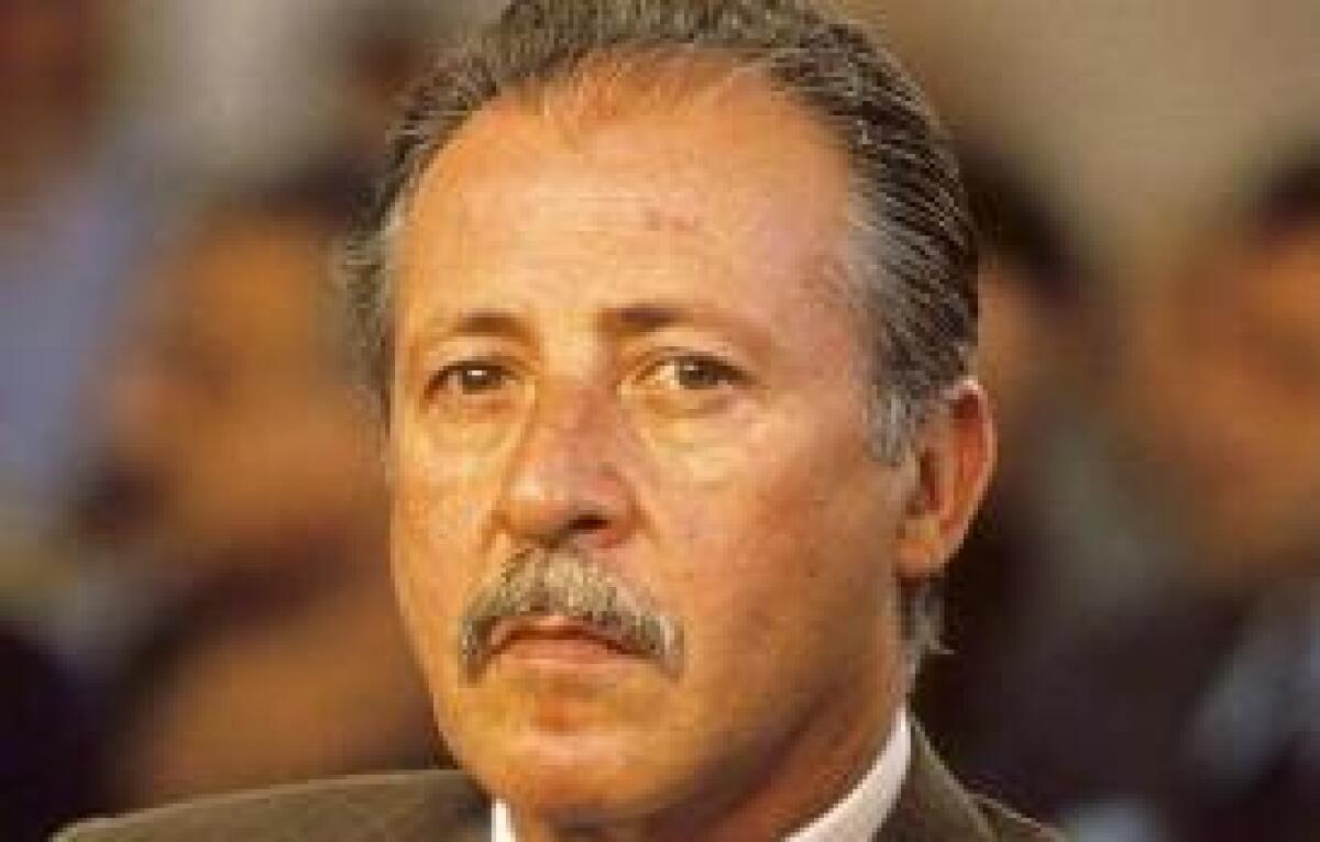 VIA D'AMELIO, PALERMO RICORDA BORSELLINO E GLI AGENTI DELLA SCORTA - 