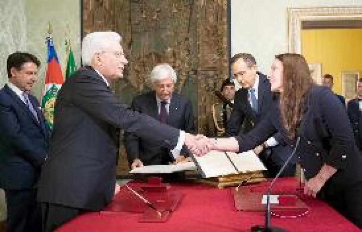 IL NEO MINISTRO LOCATELLI GIURA DAVANTI A MATTARELLA - 