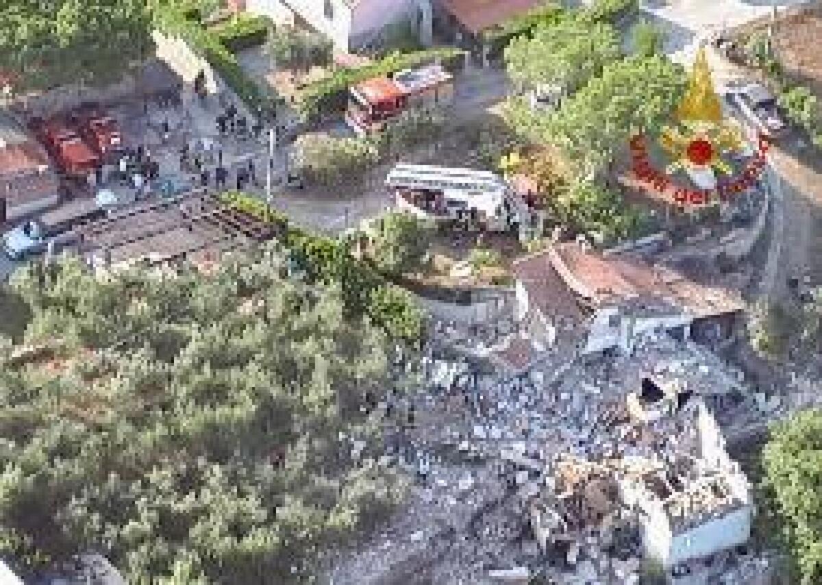 ISOLA D'ELBA, SI AGGRAVA BILANCIO DELL'ESPLOSIONE. SONO DUE I MORTI - 