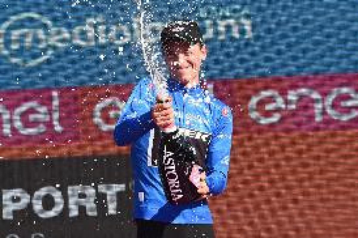 L'ITALIANO GIULIO CICCONE NUOVA MAGLIA GIALLA AL TOUR - 