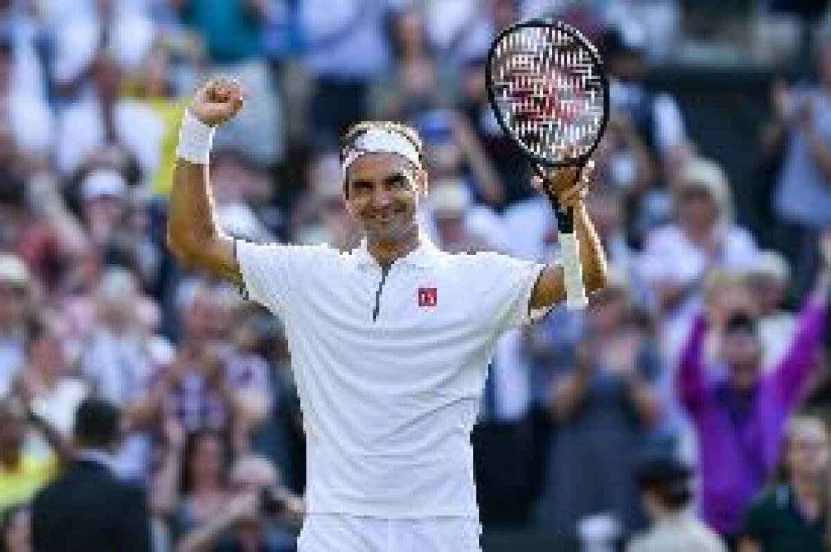 FEDERER BATTE NADAL E SFIDERA' DJOKOVIC PER TITOLO WIMBLEDON - 