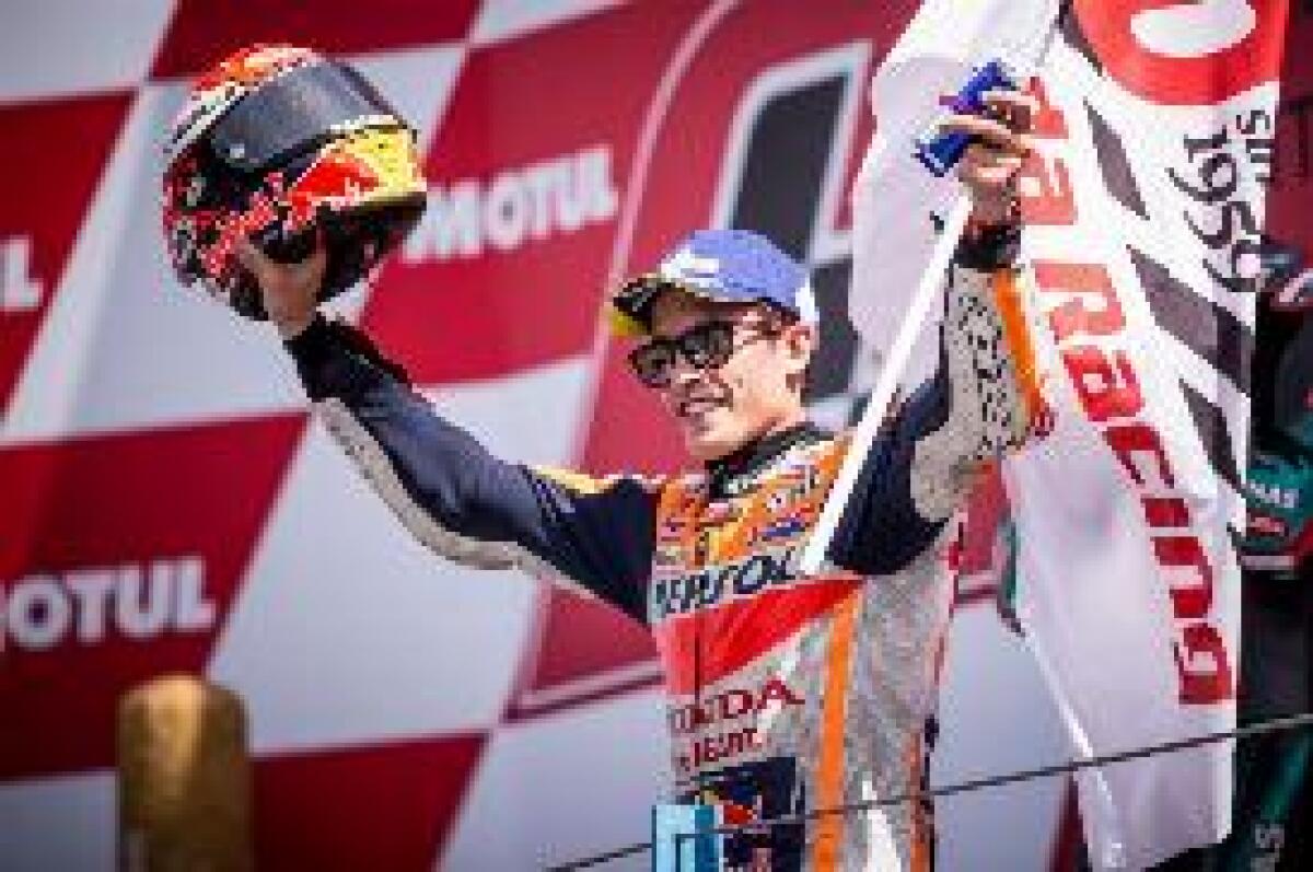 MARQUEZ DOMINA IN GERMANIA E IL MONDIALE SI AVVICINA, ROSSI 8° - 