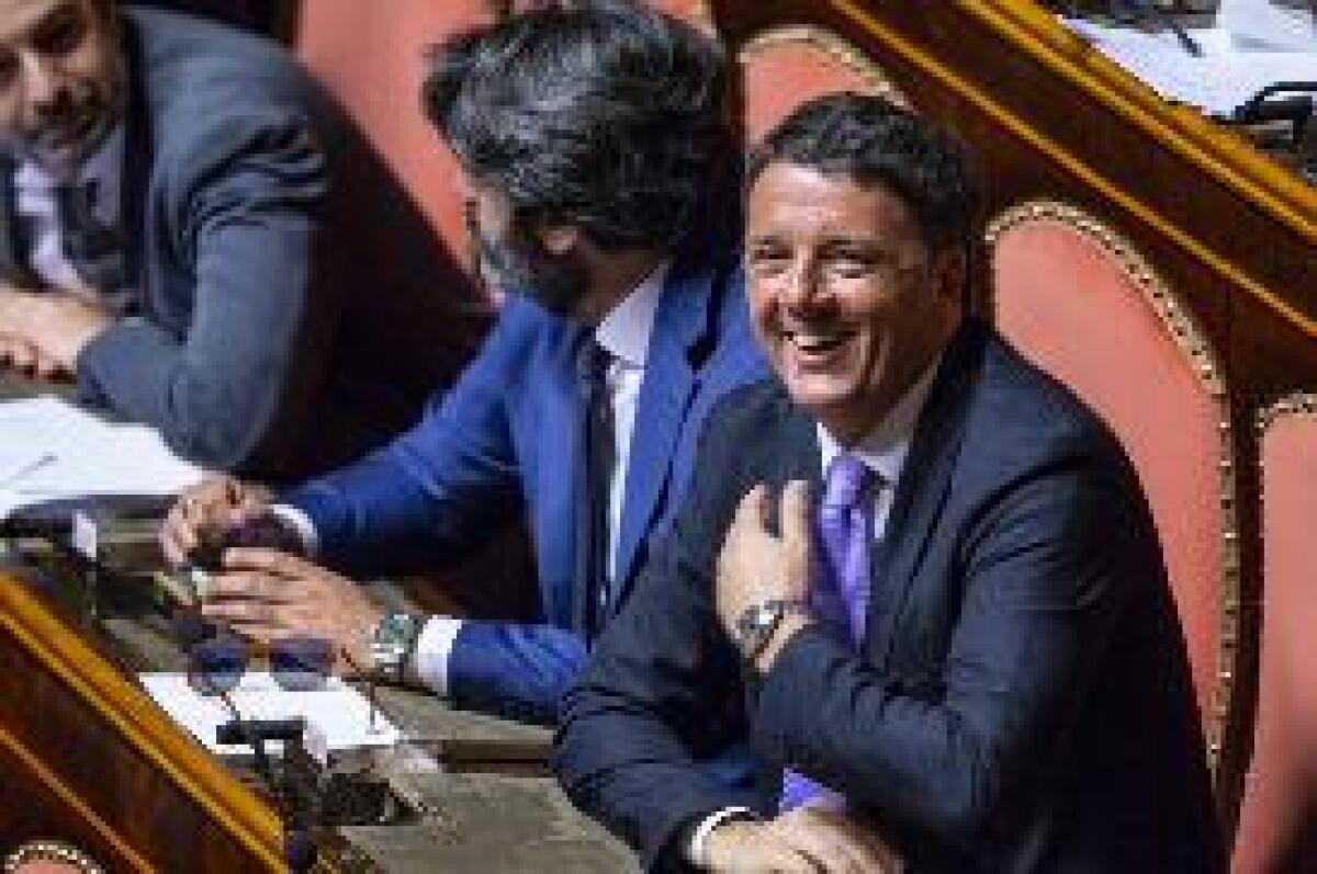 RENZI "NON VEDO VALORI COMUNI PD-M5S" - 