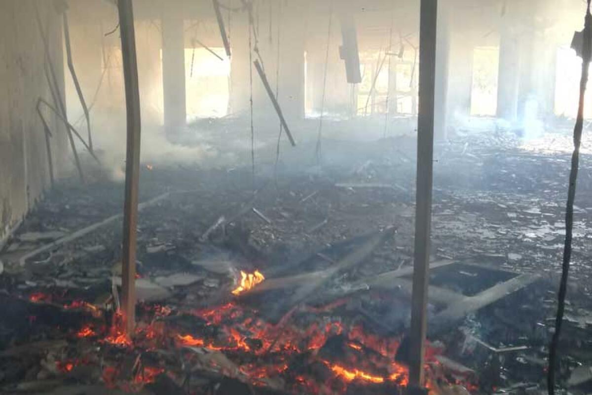 Rogo a Villa Daniela, la struttura abbandonata era diventata centro di accoglienza - v