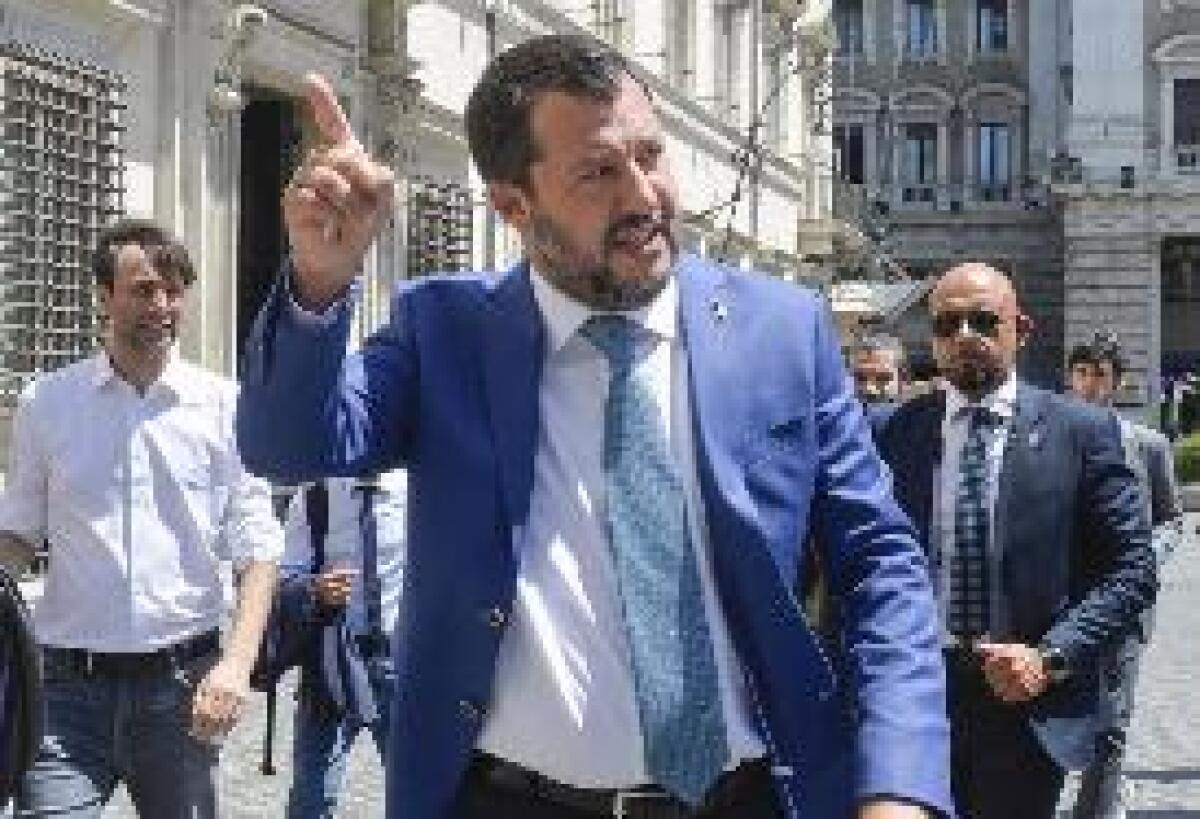 SALVINI "PAROLE DI CONTE? MI INTERESSANO MENO DI ZERO" - 