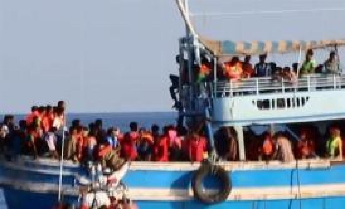 16 MIGRANTI SBARCATI A LAMPEDUSA - 