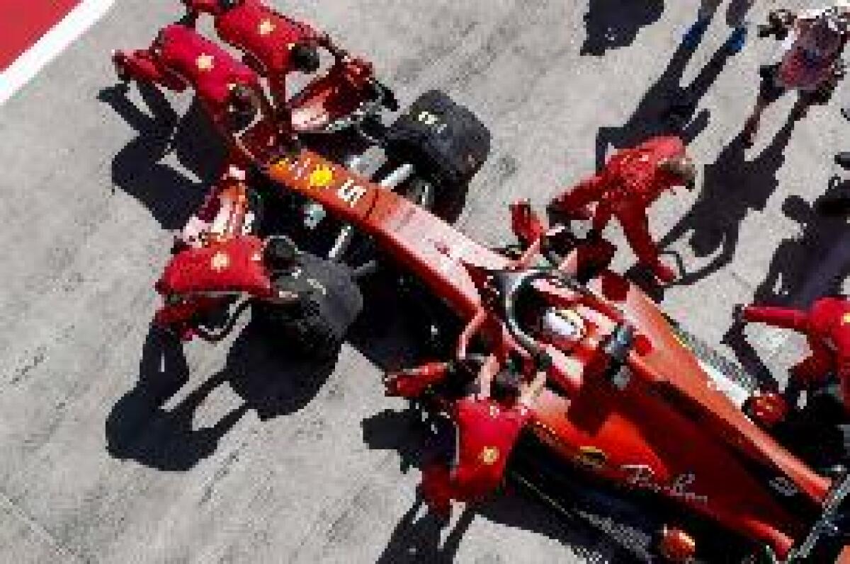 F.1: LECLERC E VETTEL "SPA-FRANCORCHAMPS PISTA MITICA" - 
