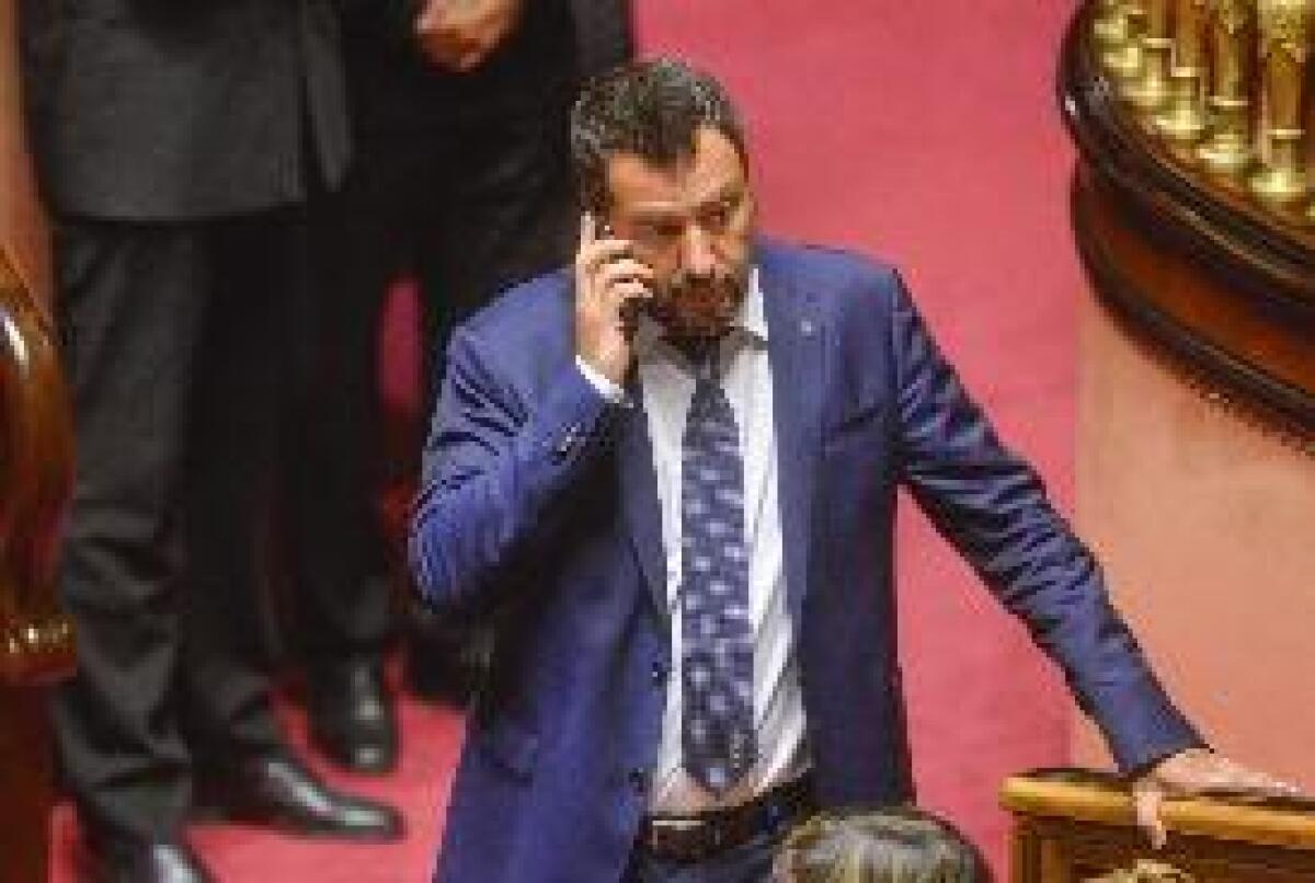 SALVINI SFIDA IL M5S "VOTIAMO IL TAGLIO DEI PARLAMENTARI, POI ALLE URNE" - 