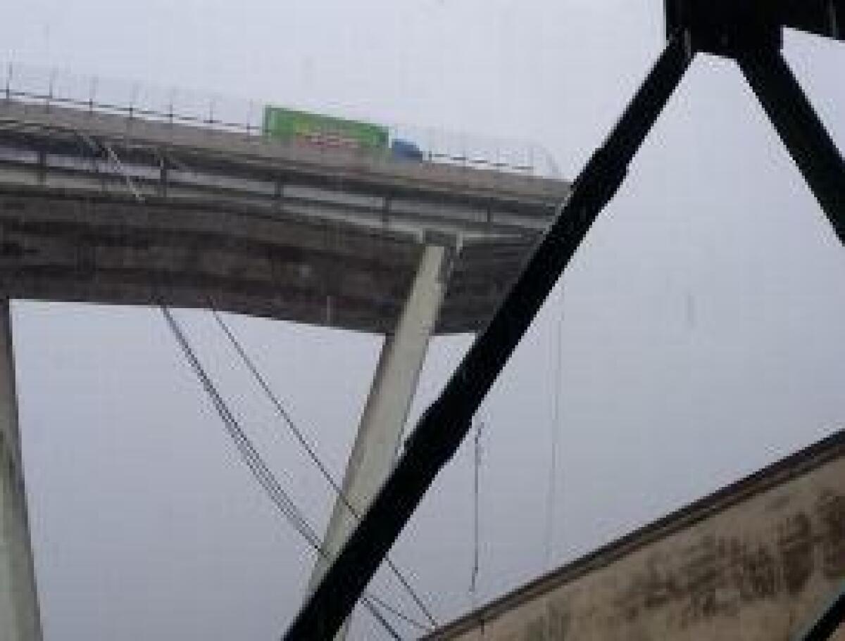 PONTE MORANDI, A GENOVA IL GIORNO DEL RICORDO - 