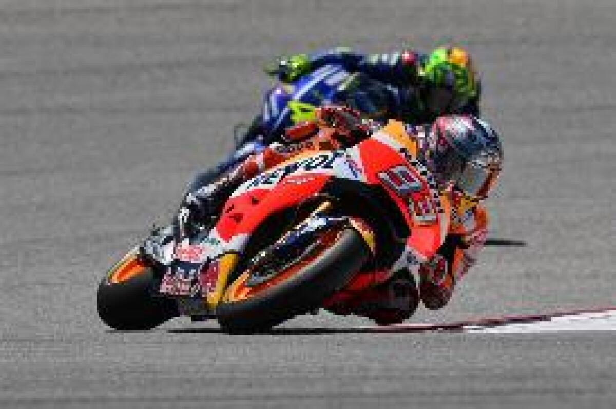 POLE DI MARQUEZ A SILVERSTONE, ROSSI SECONDO - 