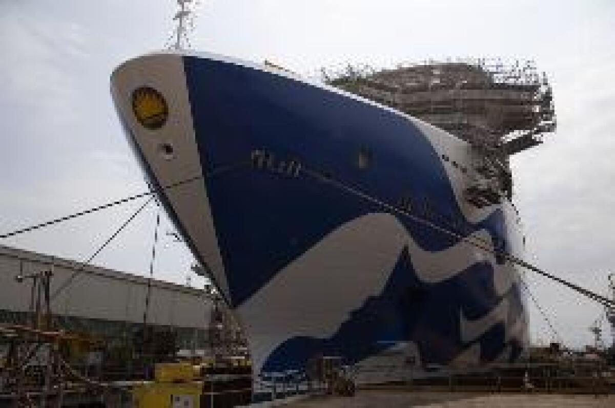 FINCANTIERI VARA A MONFALCONE "ENCHANTED PRINCESS" - 