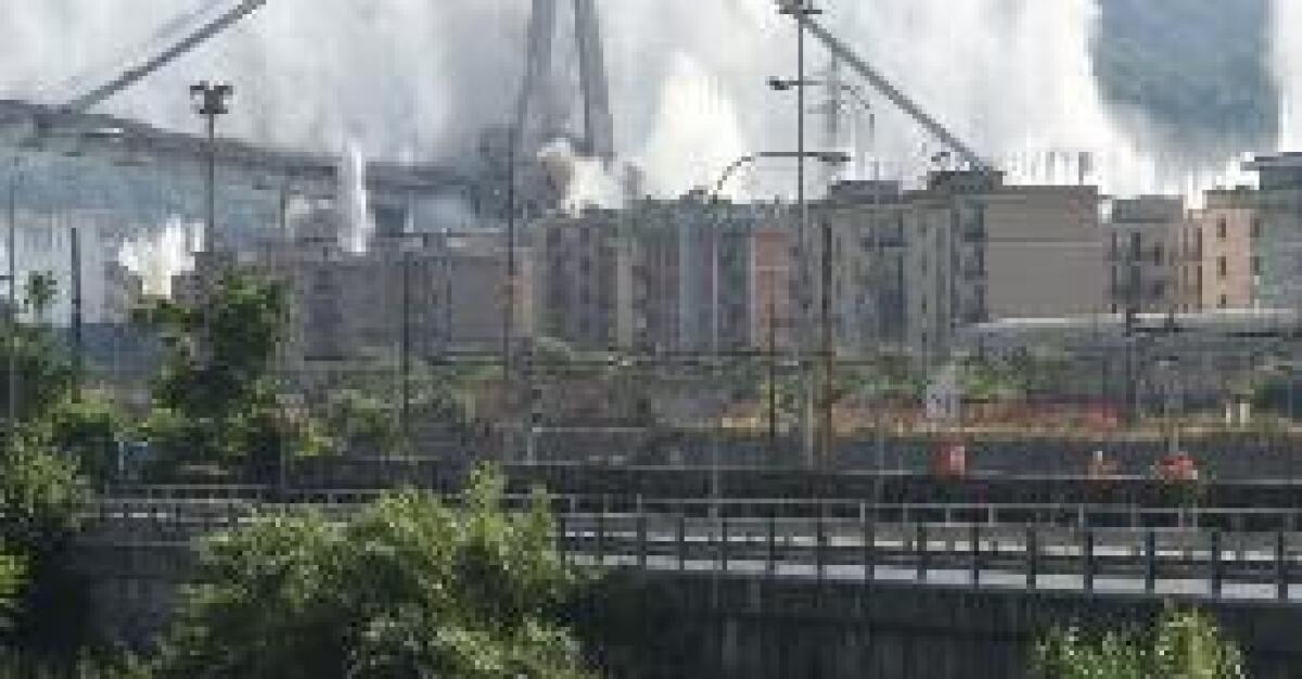 PONTE MORANDI, ASPI "RELAZIONE ALLONTANA DA STRALLO LA CAUSA DEL CROLLO" - 