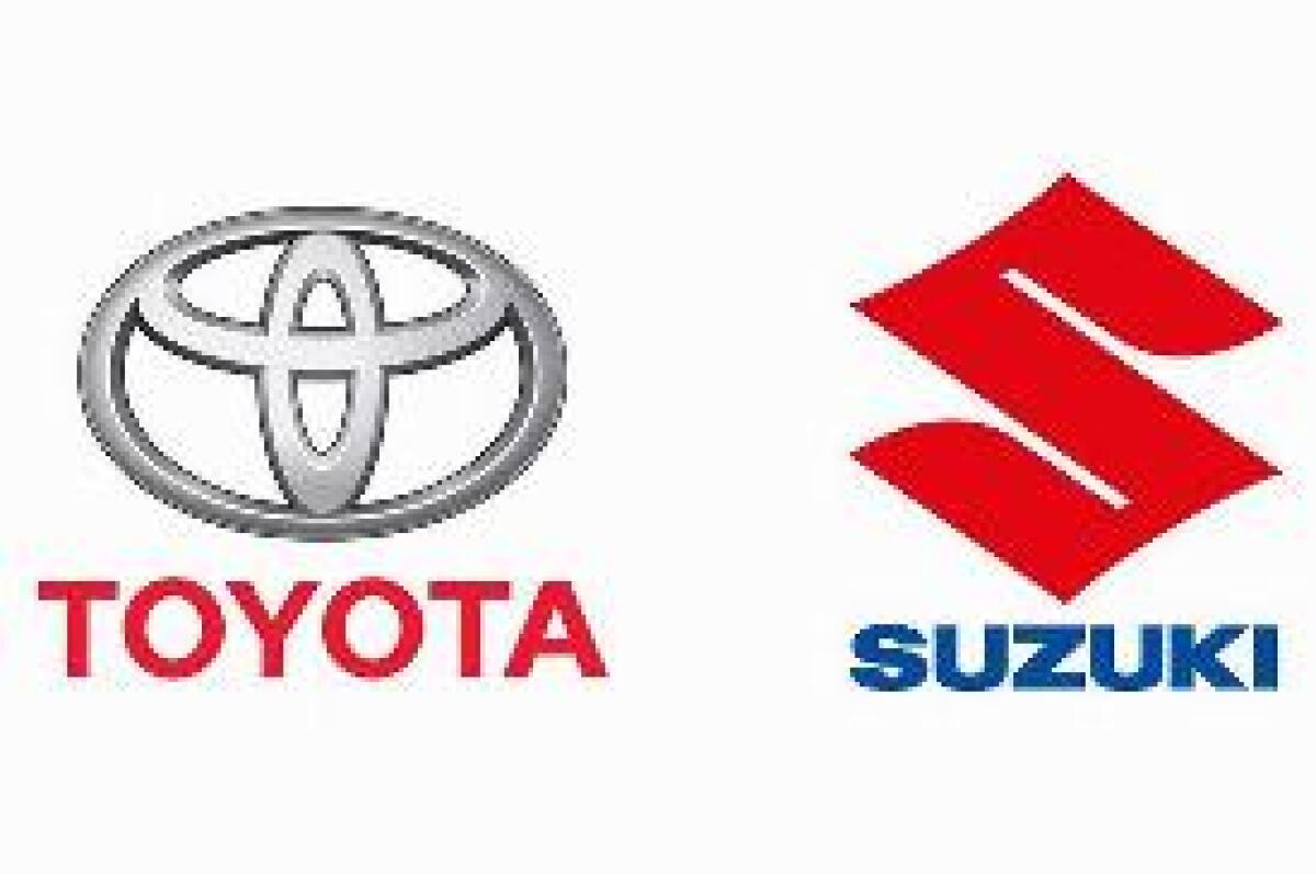 ACCORDO TOYOTA-SUZUKI PER SCAMBIO DI CAPITALE - 