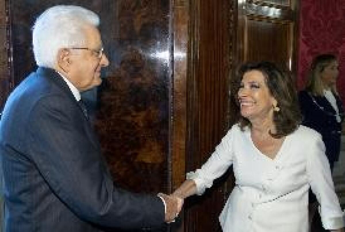 CONSULTAZIONI AL VIA, MATTARELLA A COLLOQUIO CON CASELLATI - 