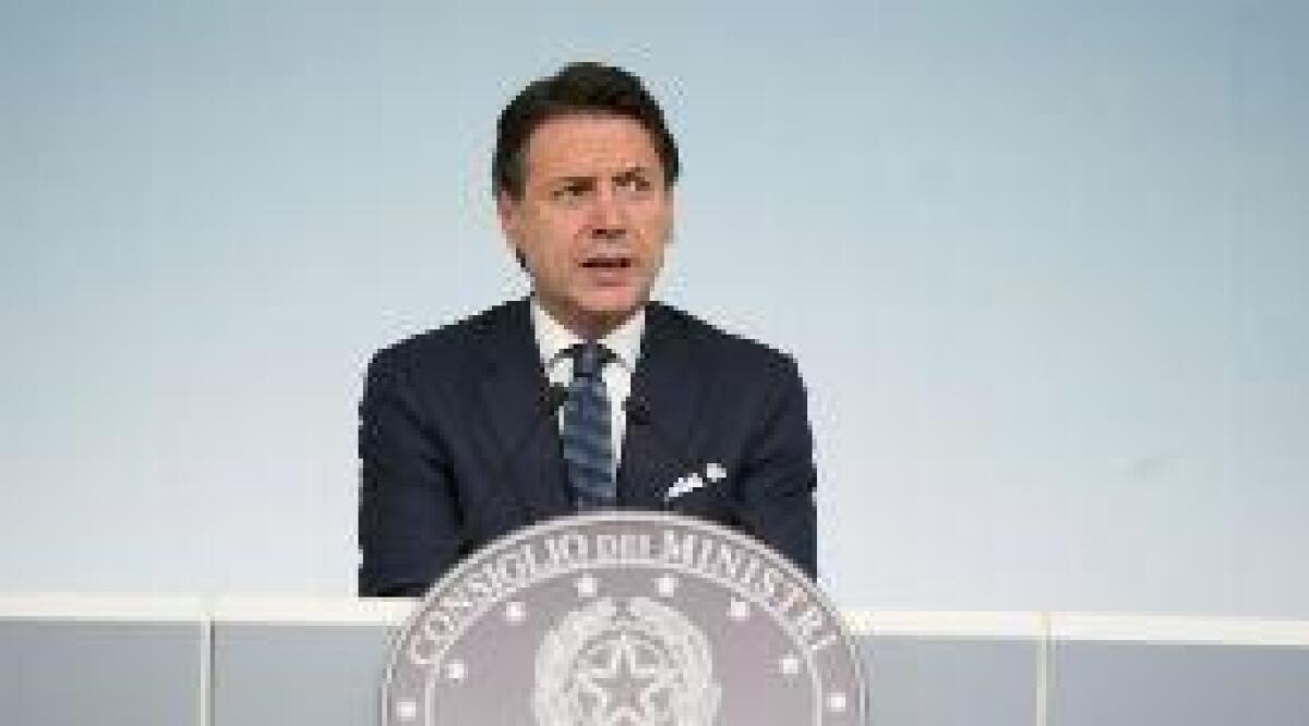 CONTE "PER IL SUD SERVONO MISURE STRAORDINARIE" - 
