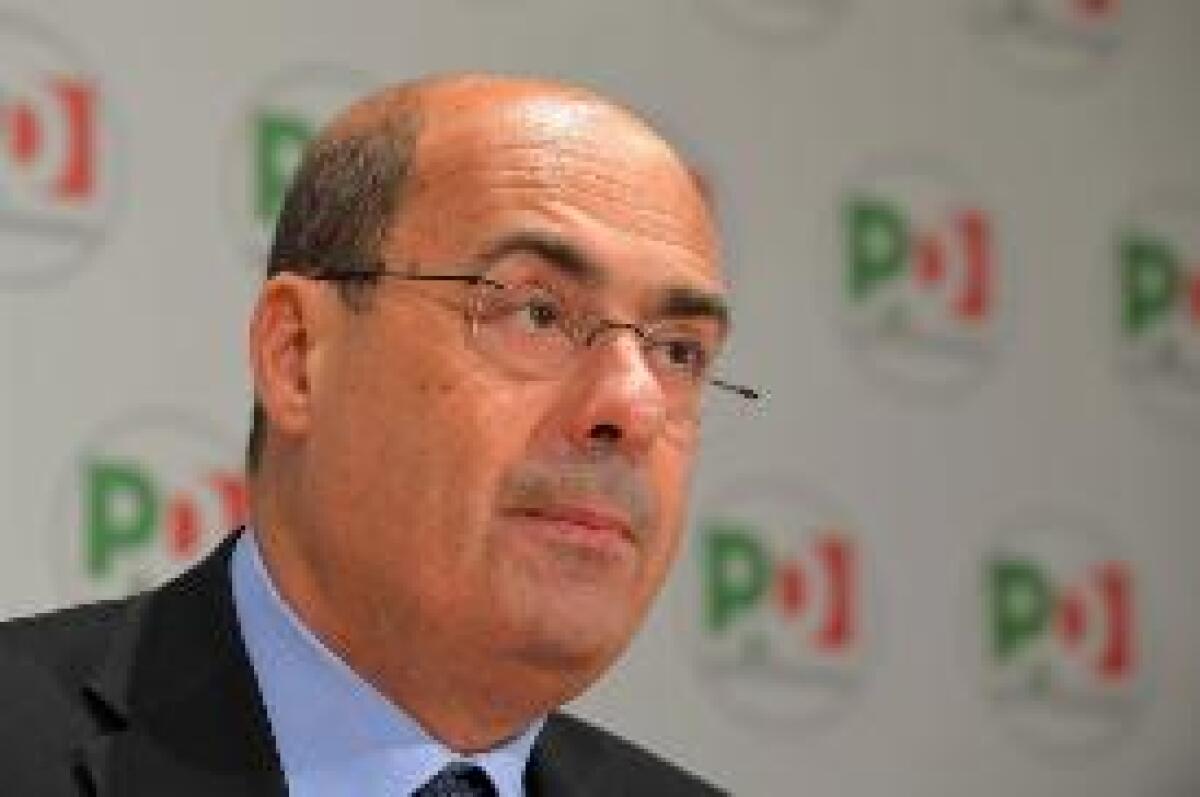 ZINGARETTI "GOVERNO FORTE O MEGLIO IL VOTO" - 