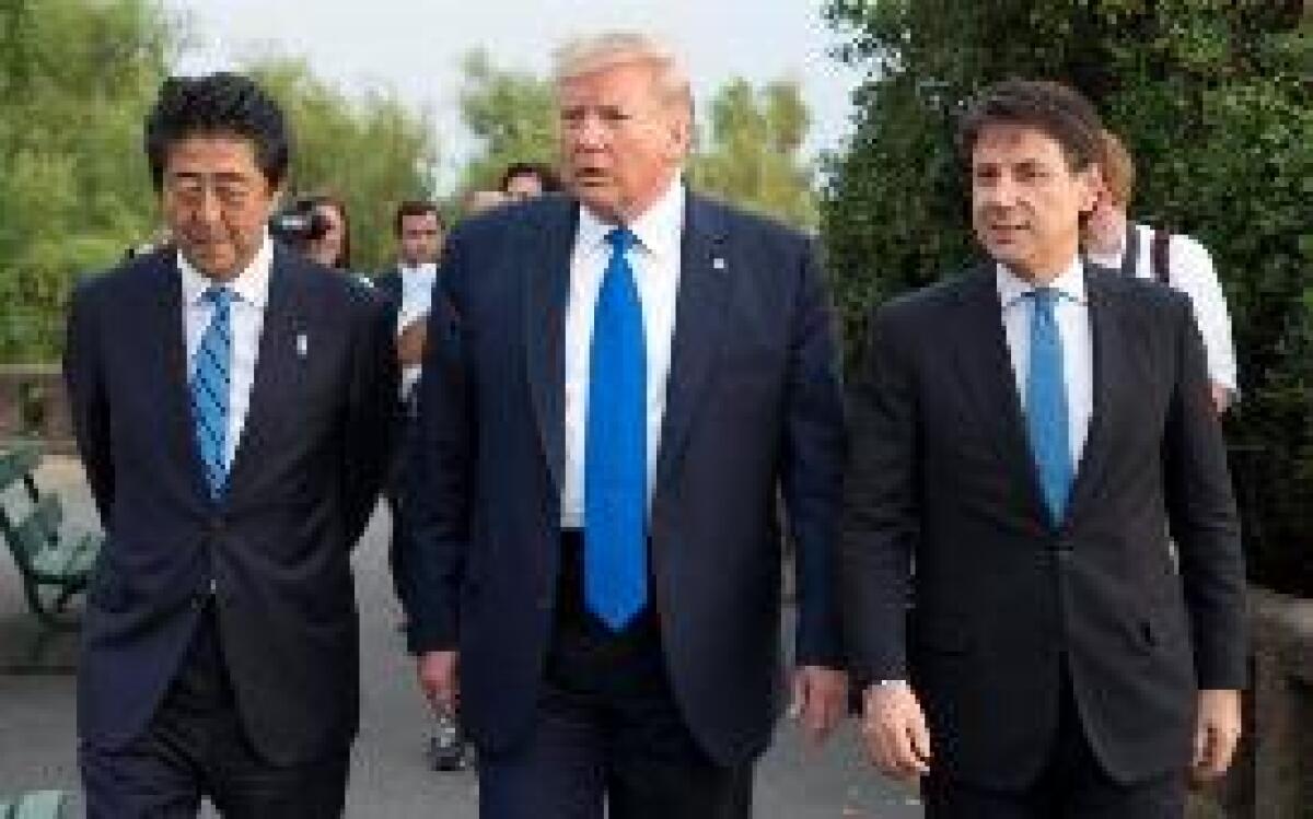CONTE AL G7 "ITALIA GODE DI PRESTIGIO,FARE DI TUTTO PERCHE'RIMANGA TALE" - 