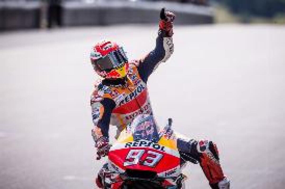 POLE IMPOSSIBILE A BRNO PER MARC MARQUEZ - 