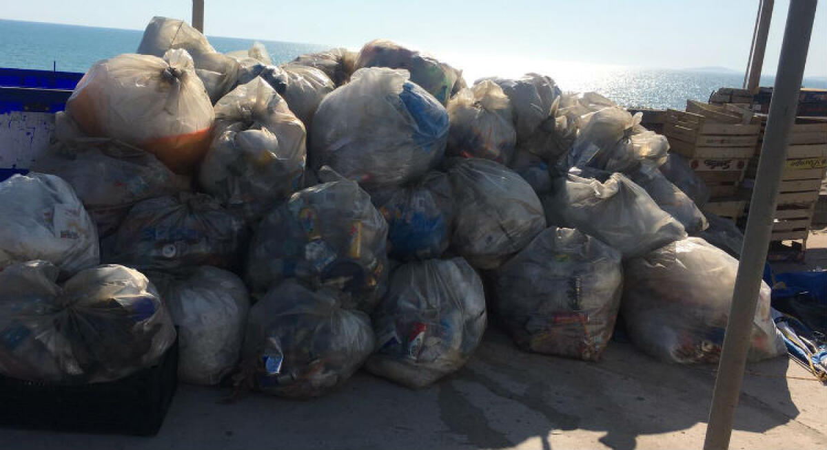 "Lungomare invaso dai rifiuti", Bennici: "Come si fa a parlare di turismo?" - I rifiuti ammassati sul lungomare