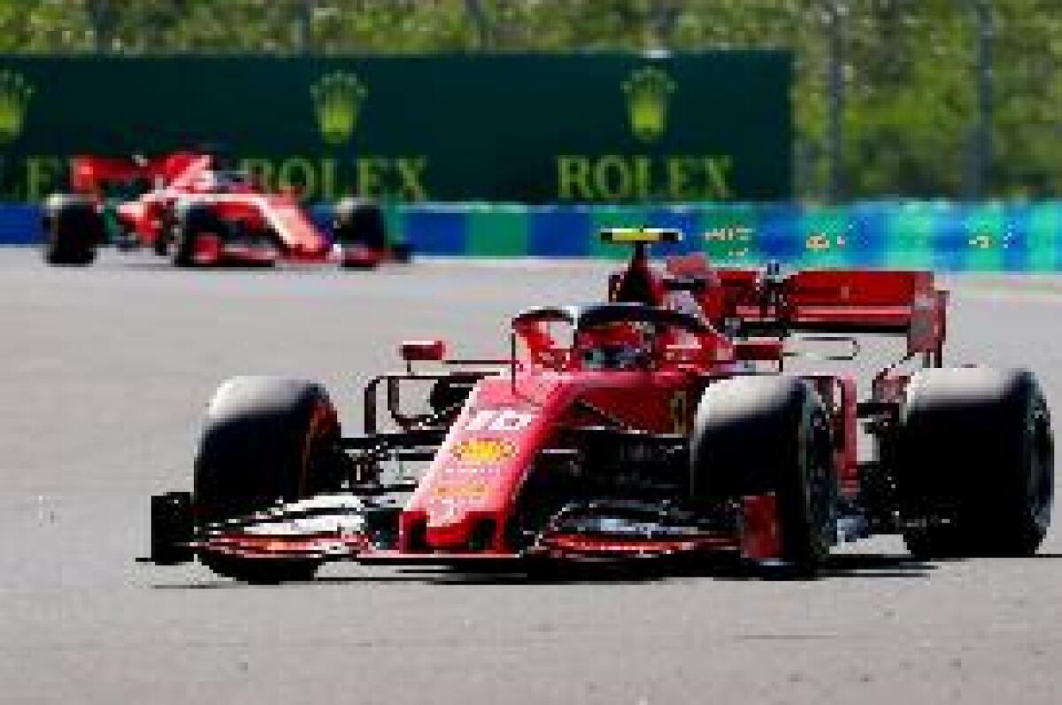 FERRARI DOMINANO PROVE LIBERE IN BELGIO, LECLERC PRECEDE VETTEL - 