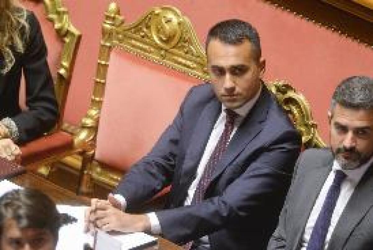 DI MAIO "NON CI INTERESSANO GIOCHI DI PALAZZO" - 