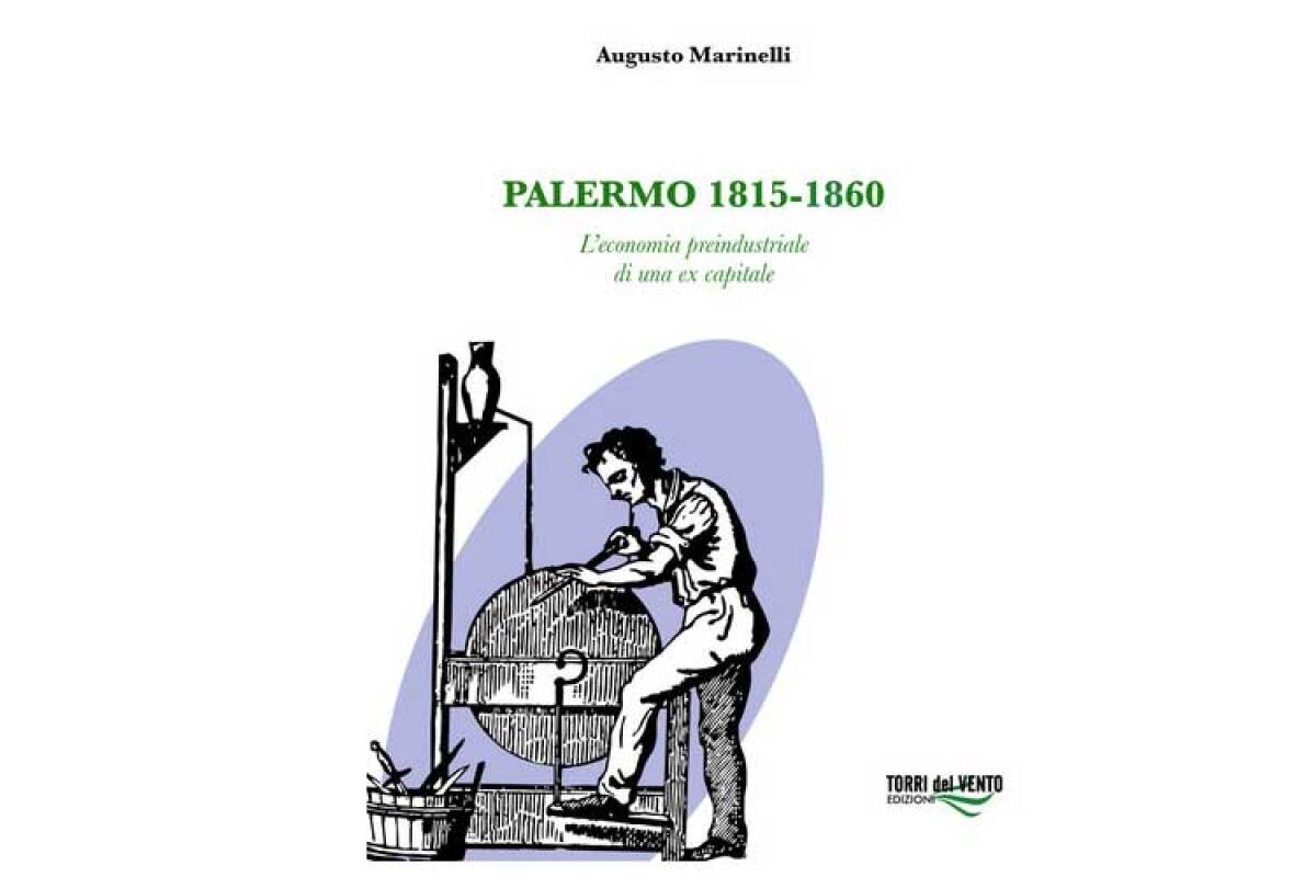 "I garibaldini hanno salvato la Sicilia", deluso dall'analisi di Marinelli - La copertina del libro "Palermo 1815 1860" di Augusto Marinelli