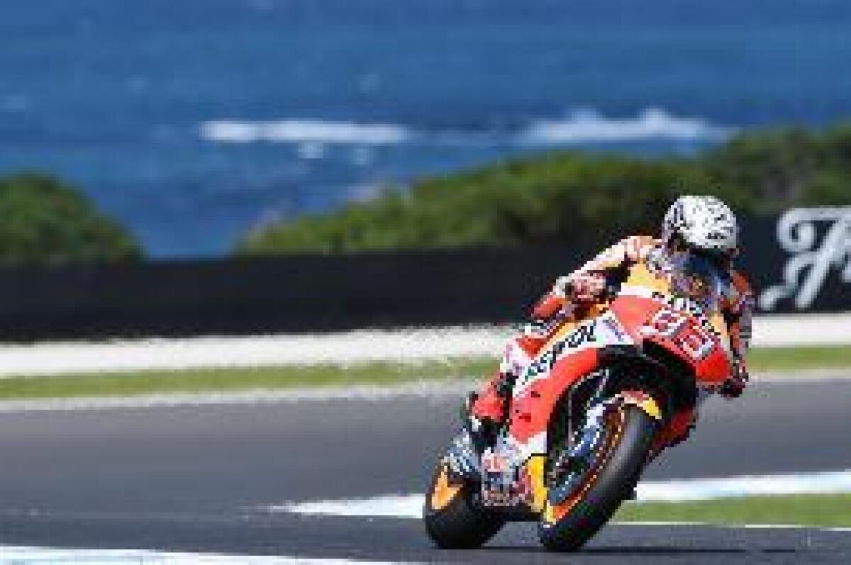 MARQUEZ È IMPRENDIBILE NELLE LIBERE DI ARAGON - 