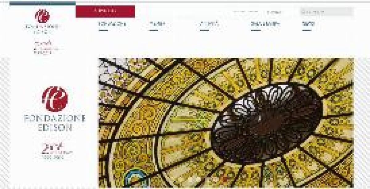 LA FONDAZIONE EDISON FESTEGGIA 20 ANNI - 