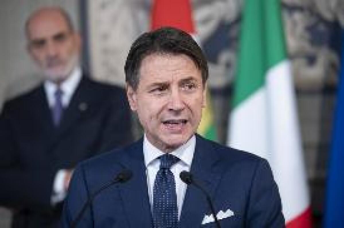 CONTE "LE NOSTRE MIGLIORI ENERGIE PER RENDERE L'ITALIA MIGLIORE" - 