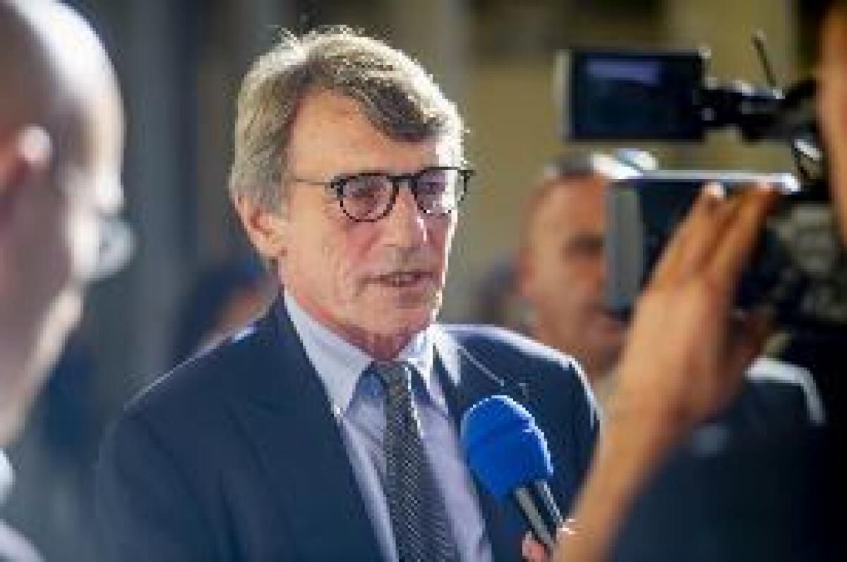 UE, SASSOLI "L'ACCORDO SUI MIGRANTI VA ALLARGATO" - 