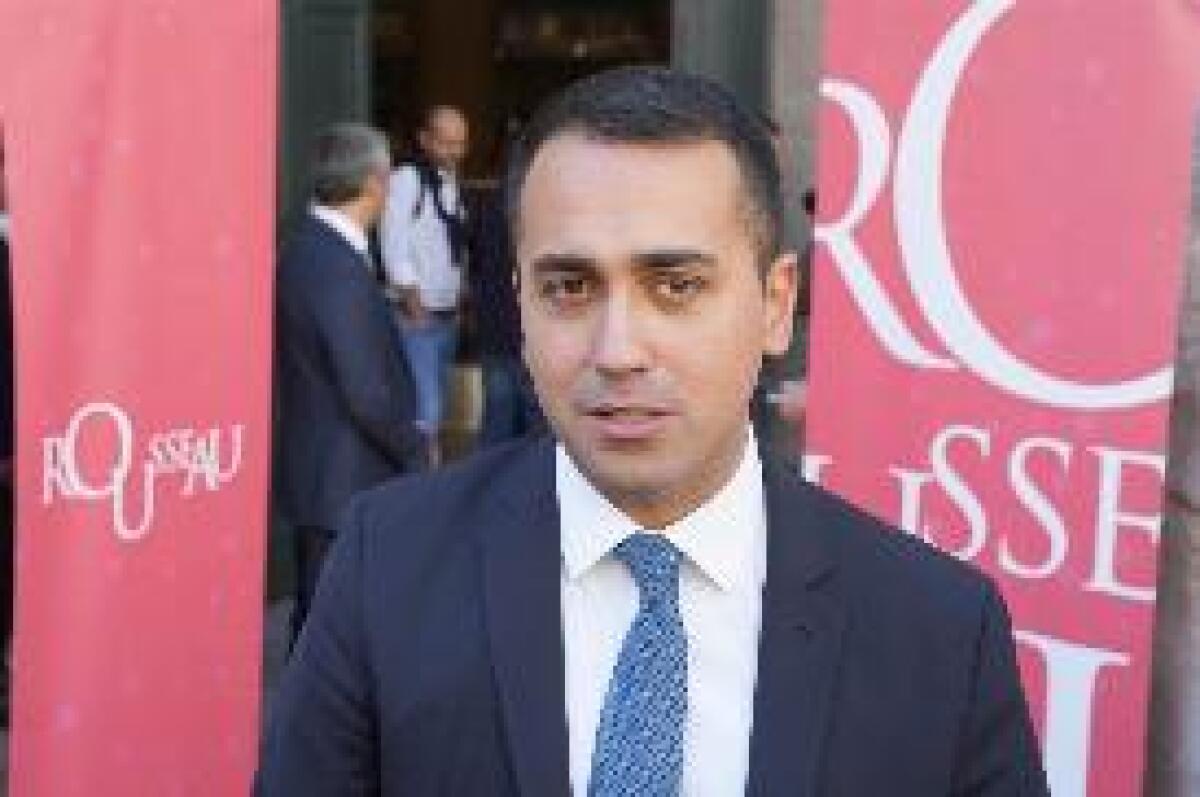 DI MAIO "TASSE VOGLIAMO ABBASSARLE, NO A NUOVI BALZELLI" - 