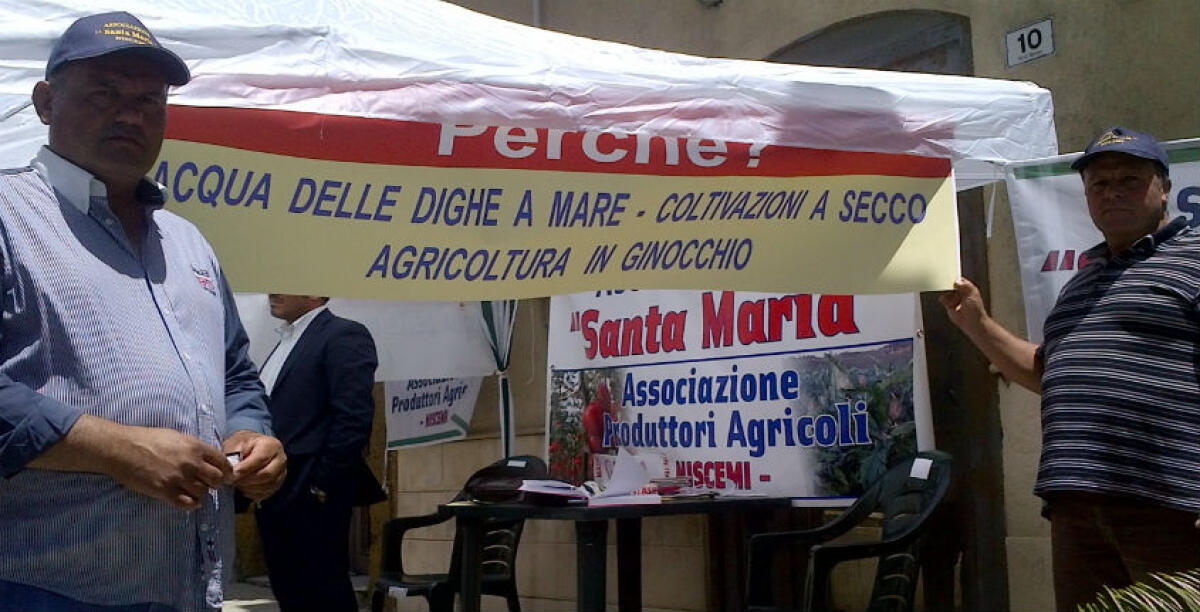 Campagne al collasso, niente acqua da Disueri: "Siamo in ginocchio per una conduttura guasta" - Agricoltori pronti di nuovo alla protesta