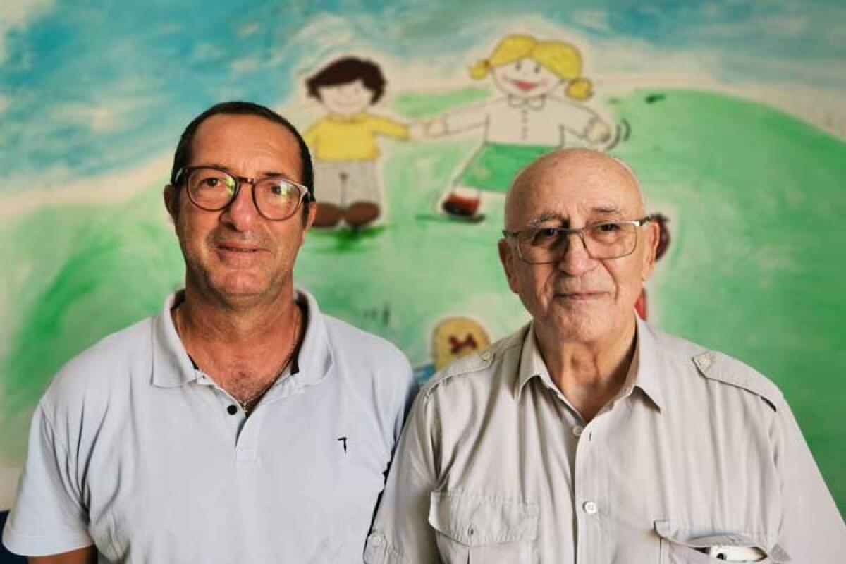 Disturbi del neonato, l’Aias punta sul metodo Castagnini - Nella foto da sinistra: Giuseppe Timpanaro e Mario Castagnini.