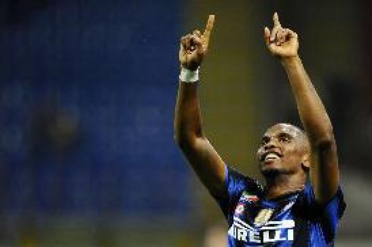 ETO'O SI RITIRA A 38 ANNI, HA VINTO IL 'TRIPLETE' CON BARÇA E INTER - 