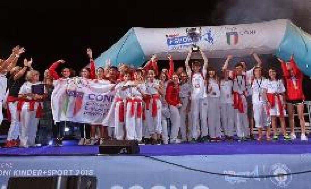 TROFEO CONI KINDER+SPORT IN CALABRIA, MINI OLIMPIADE CON 3000 RAGAZZI - 