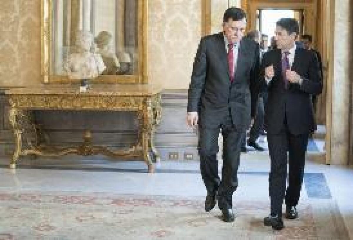LIBIA, CONTE INCONTRA AL SERRAJ "CONTRASTARE FRANGE ESTREMISTE" - 