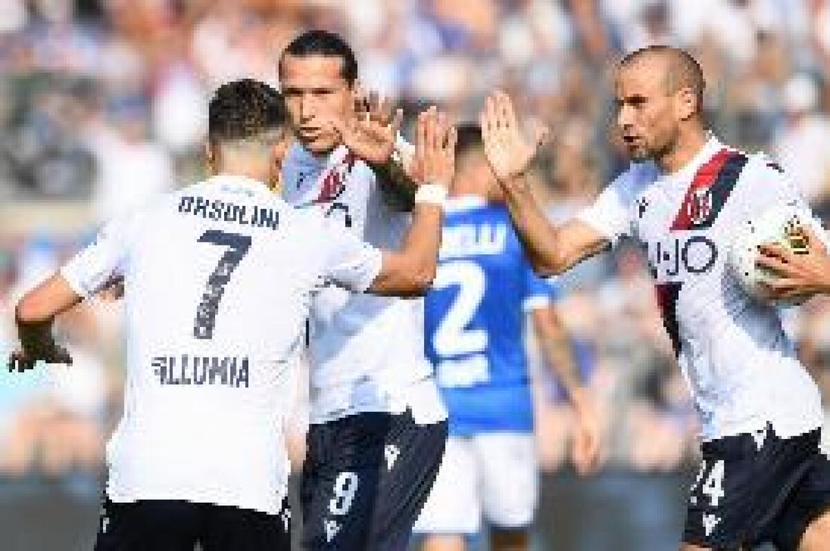 IMPRESA BOLOGNA A BRESCIA, CAGLIARI OK A PARMA, SPAL BATTE LAZIO - 