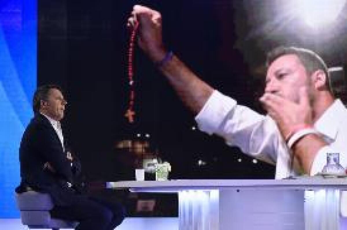 RENZI "IL MIO AVVERSARIO NON È ZINGARETTI MA SALVINI" - 