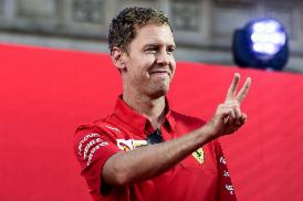 VETTEL "VOGLIO ESSERE CAMPIONE CON LA FERRARI" - 