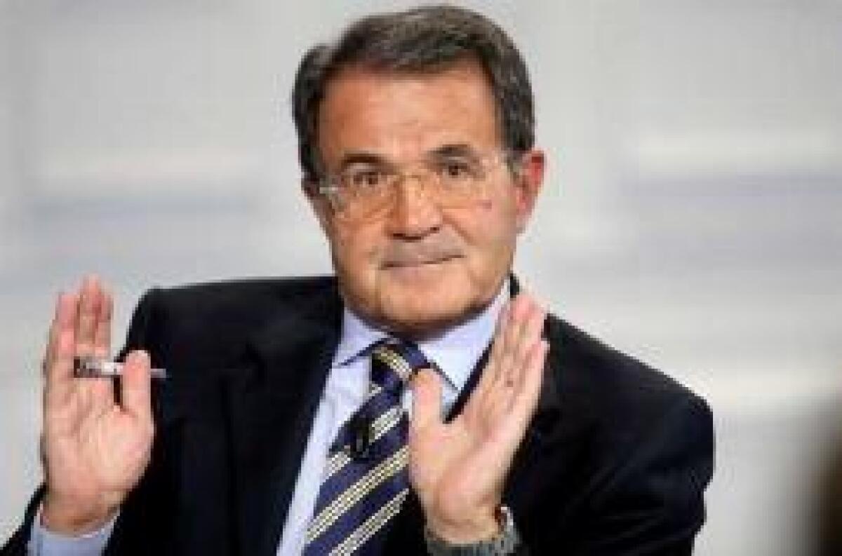 PRODI "MERCATI PERCEPISCONO CHE CI SONO MENO RISCHI" - 