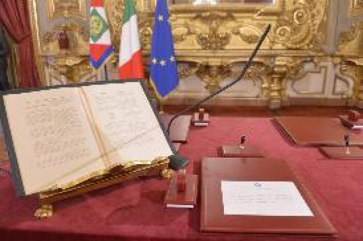 IL GOVERNO CONTE BIS HA GIURATO AL QUIRINALE - 