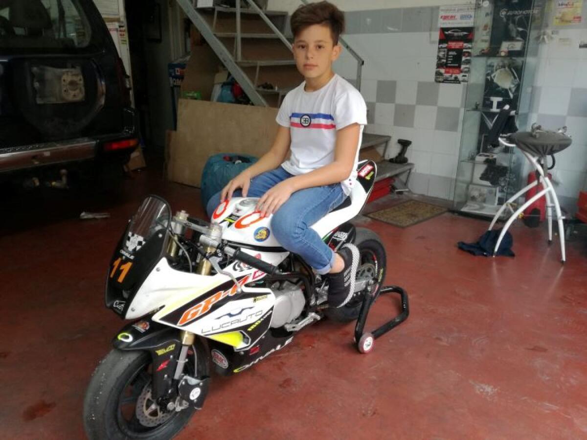 Il tredicenne Fabiano Fiaccabrino campione regionale di velocità "Ohvale Gp-0" - Fabiano Fiaccabrino 