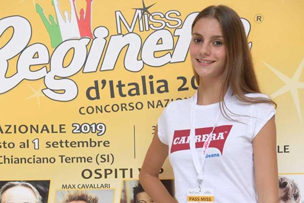 Miss Reginetta d'Italia, Alice Catalano in gara alla finale di Chianciano - La bellezza gelese, Alice Catalano, stasera in gara col numero 32.