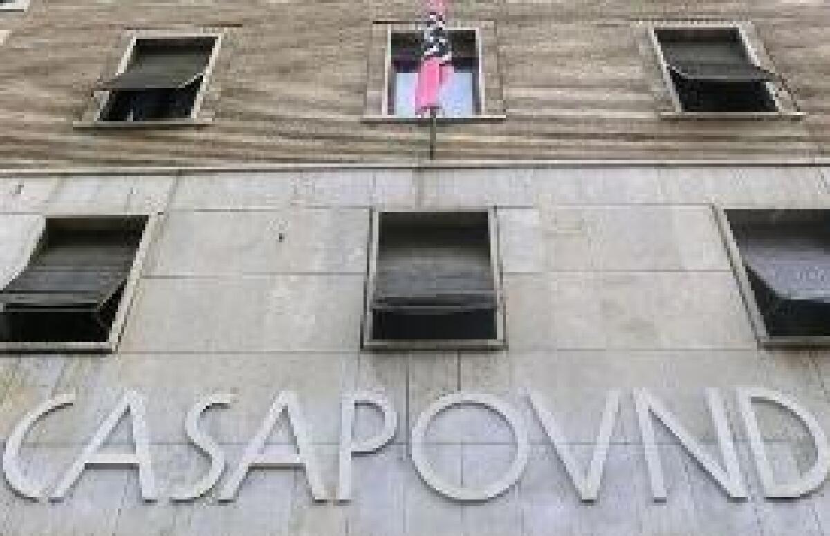 CASAPOUND DIFFIDA FACEBOOK "RIATTIVAZIONE IMMEDIATA O AZIONE LEGALE" - 