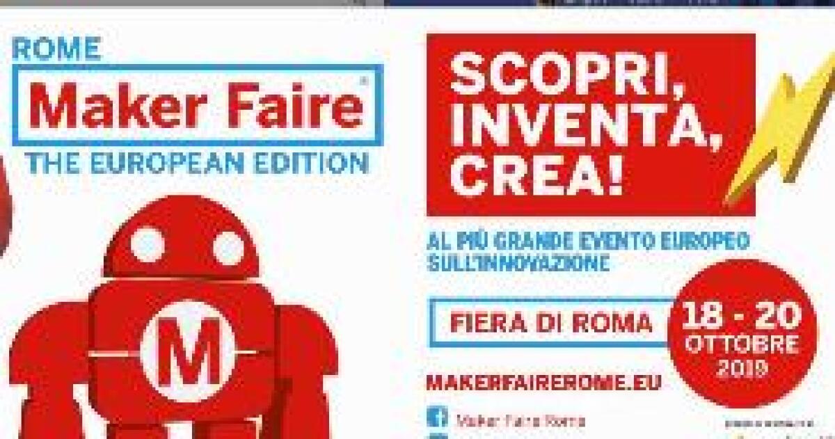 ARTE, ROBOTICA E INTELLIGENZA ARTIFICIALE. A ROMA TORNA LA MAKER FAIRE - 