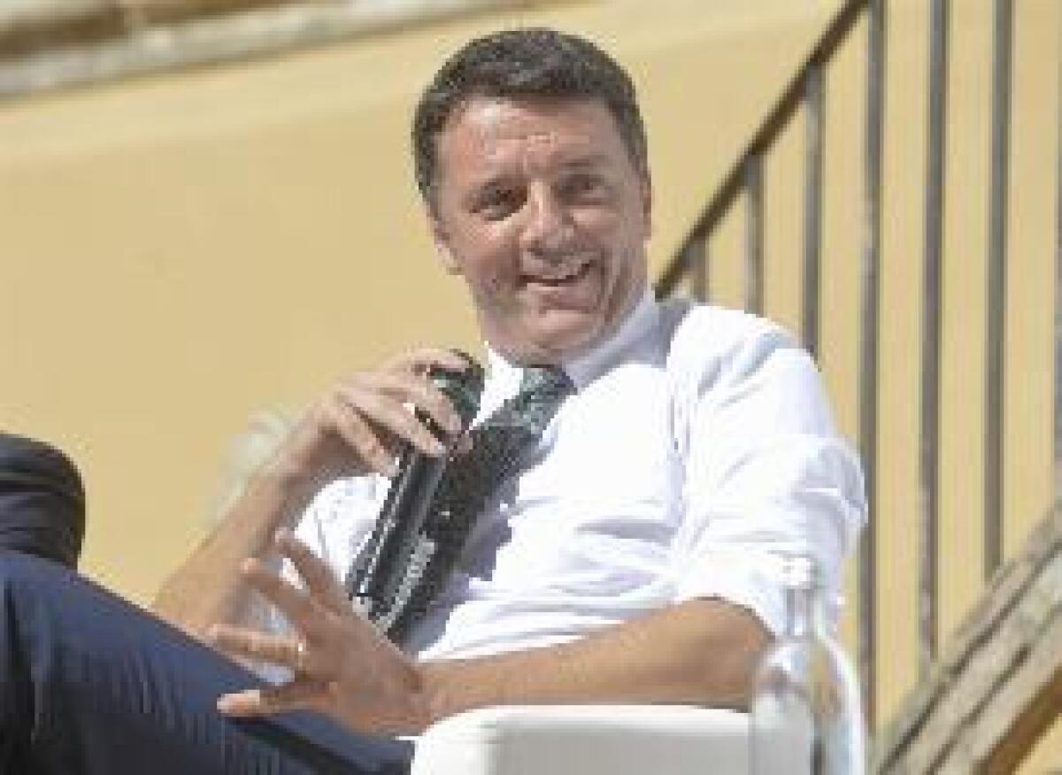 RENZI "NON VOGLIO FAR CADERE IL GOVERNO" - 