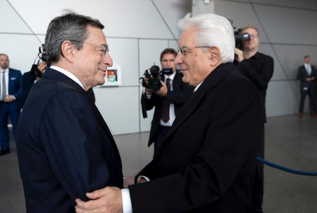 UE, MATTARELLA “GRAZIE AL CORAGGIO DI DRAGHI SISTEMA PIÙ SOLIDO” - 