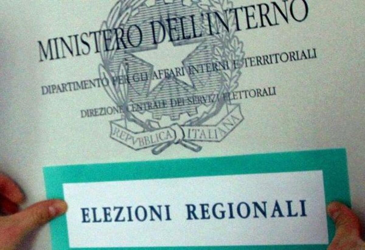 REGIONALI, DOMANI AL VOTO IN UMBRIA - 